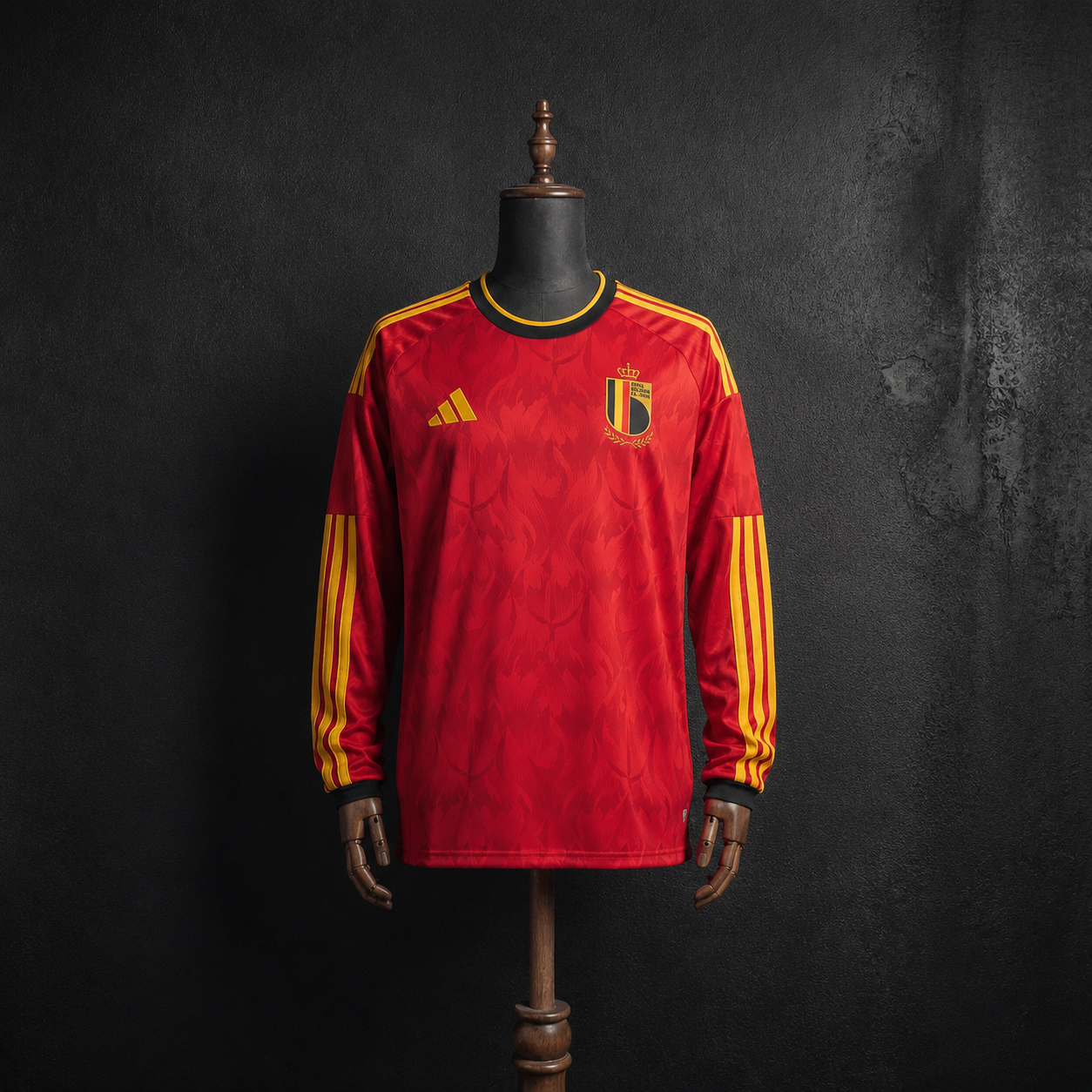 Belgium 2026/27-es világbajnoki hazai hosszú ujjú mez