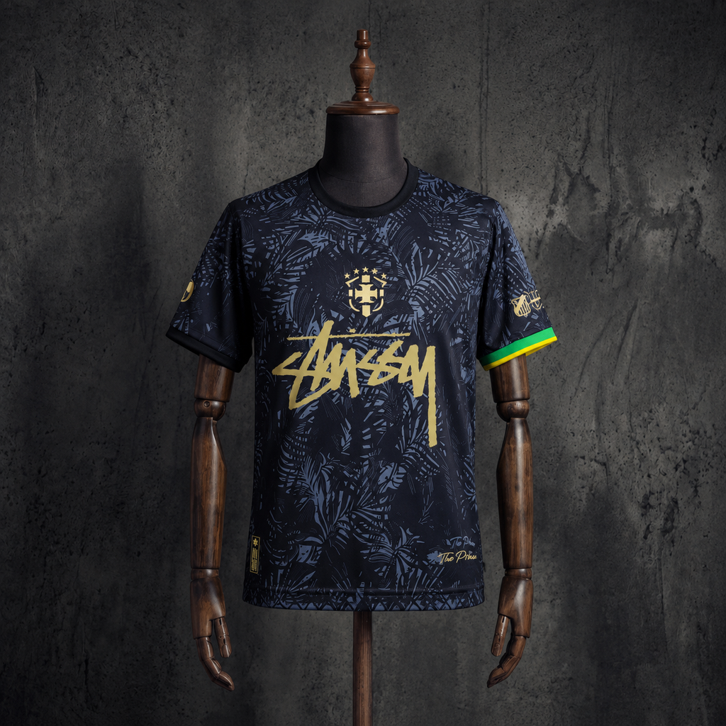 Brazília 2025/26-os „Neymar x Stüssy” limitált mez