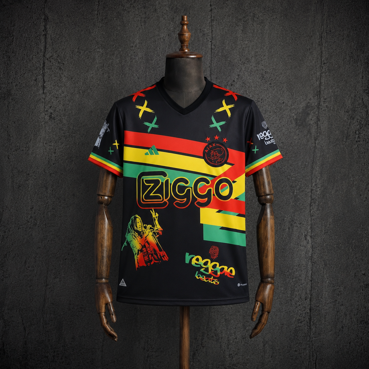 Ajax 2025/26-os „Bobb Marley” limitált mez