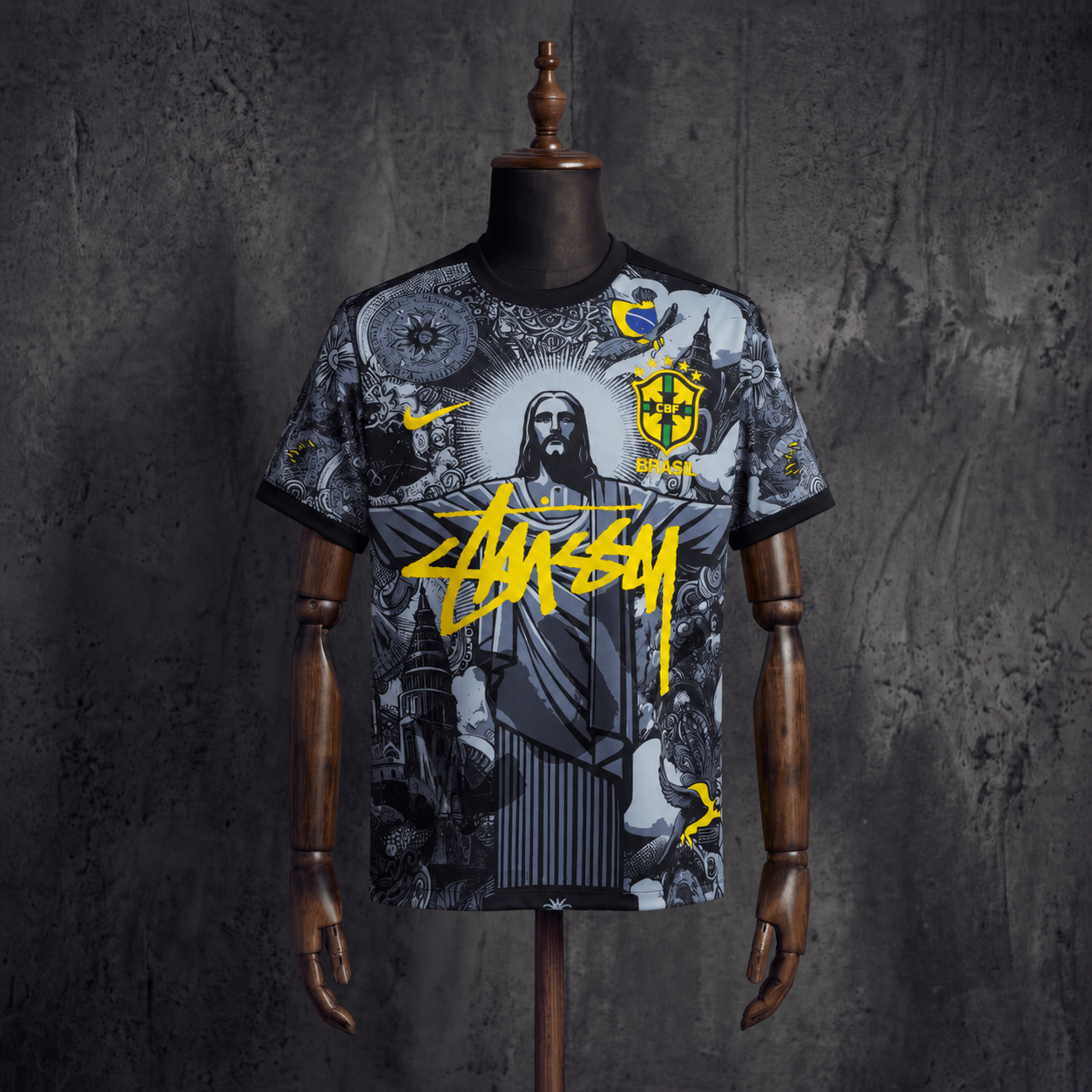 Brazília 2025/26-os „Stüssy” limitált mez