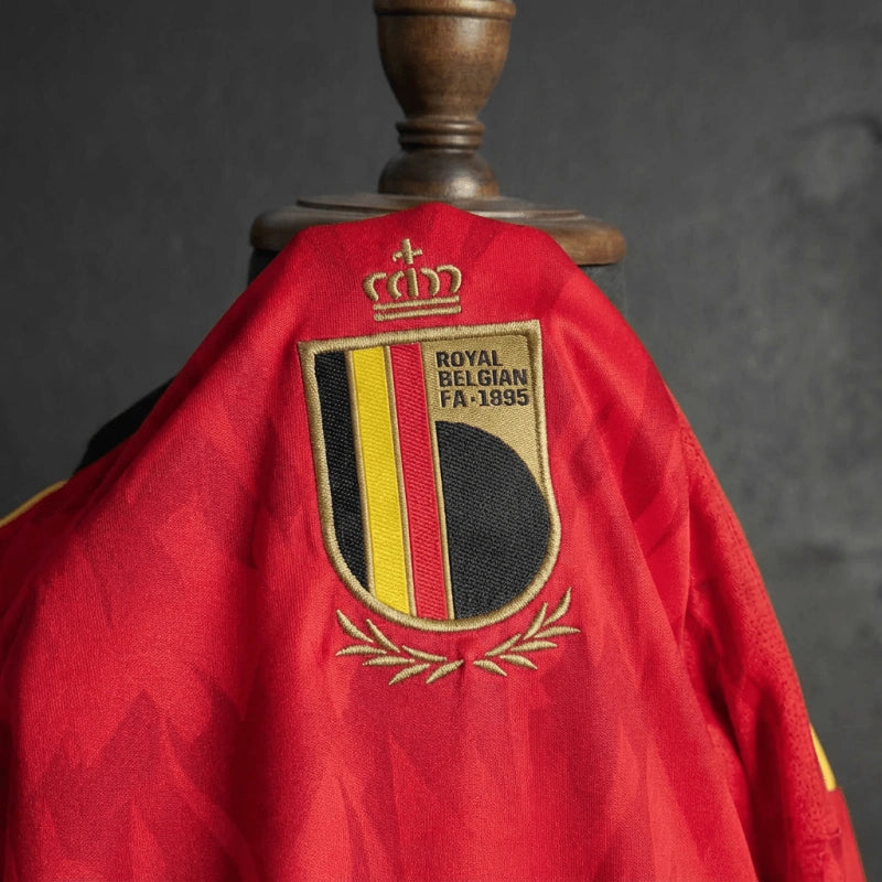 Belgium 2026/27-es világbajnoki hazai hosszú ujjú mez